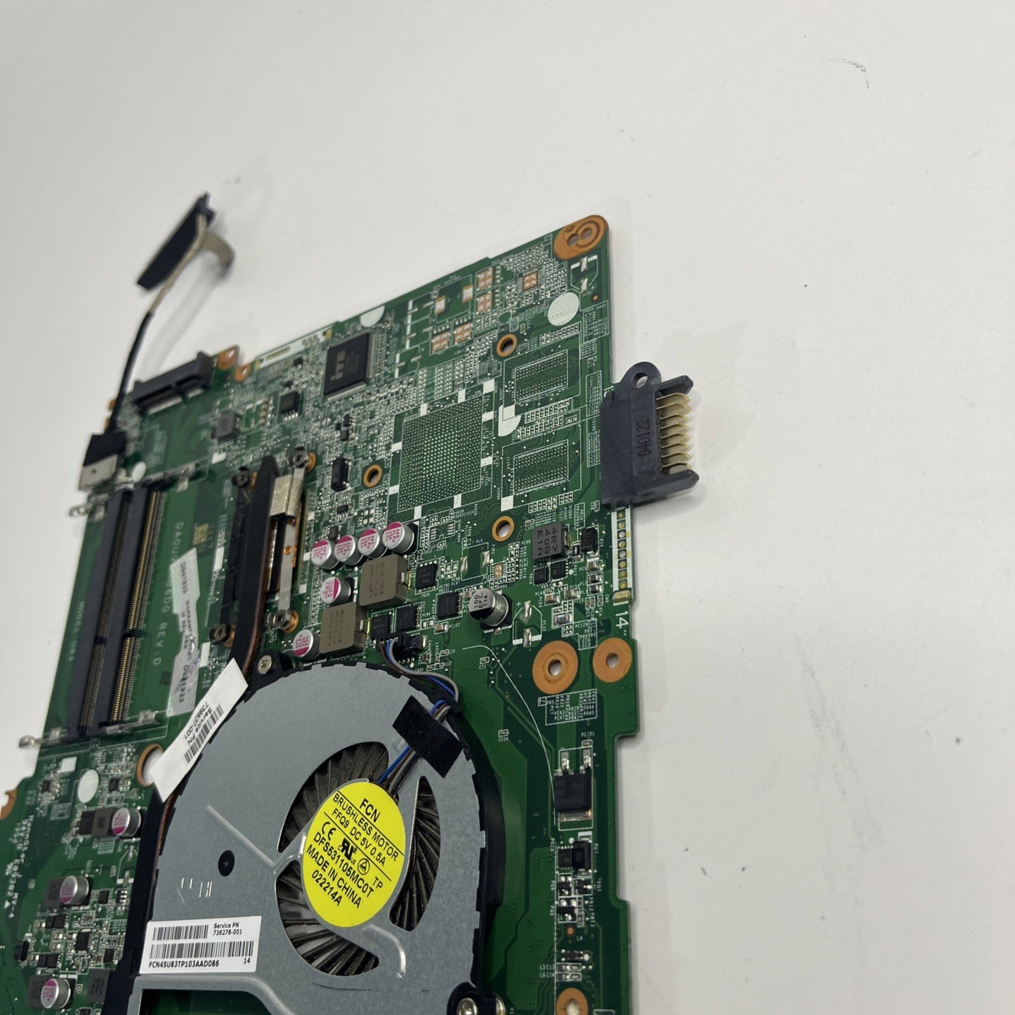 HP Pavilion 15-N Series 15-N273SA Motherboard AMD A4-5000 +heatsink+fan