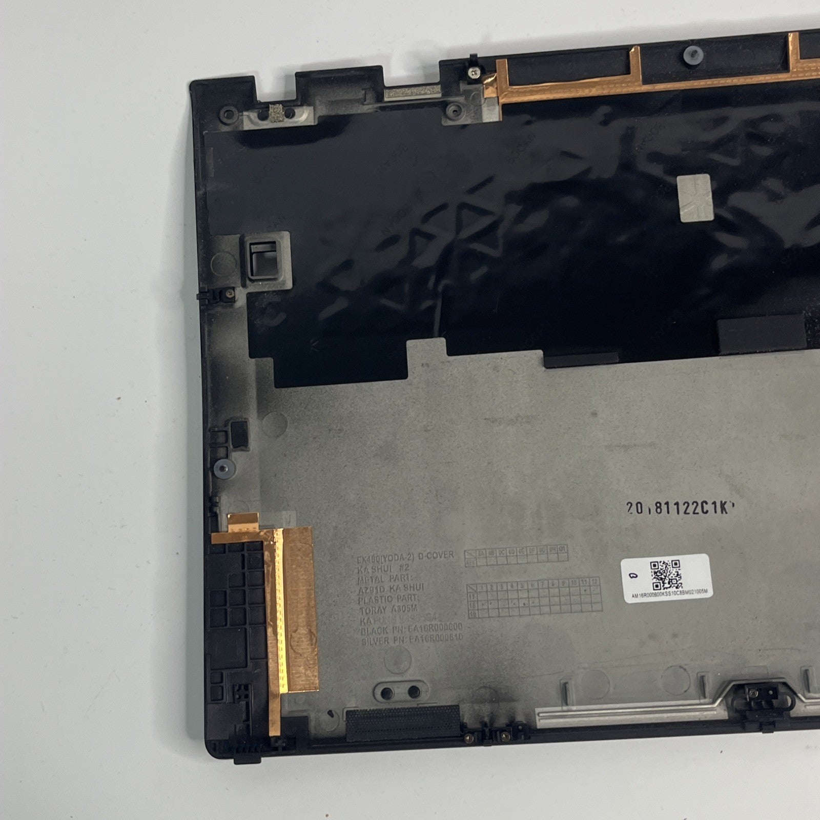 Genuine black ck Lenovo ThinkPad X1 Carbon 6th Gen Bottom Base Cover. #G B
