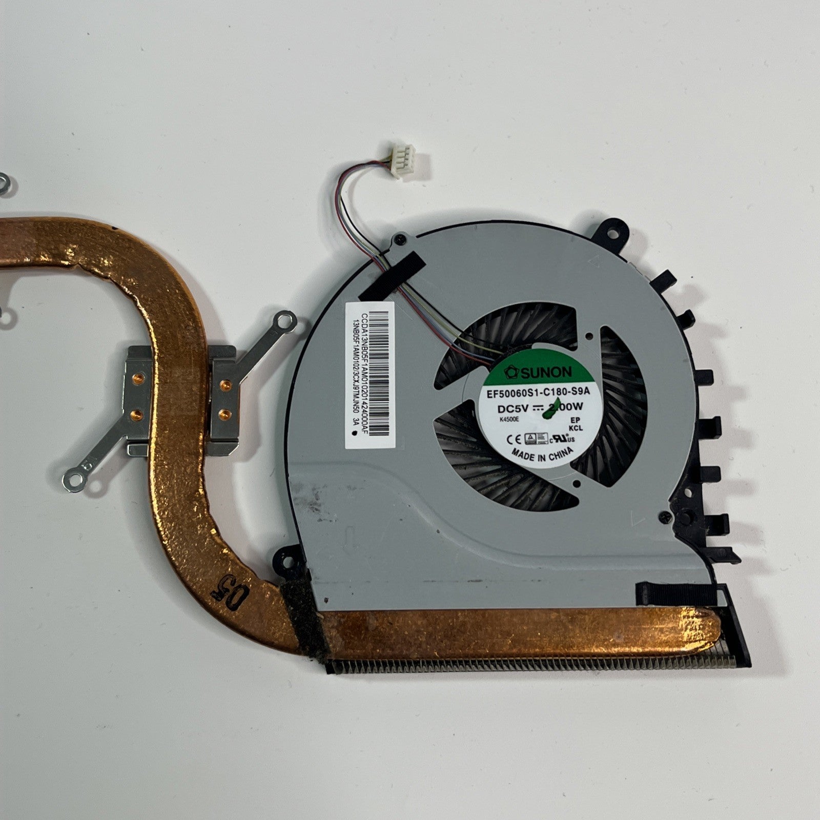 Genuine Asus K551L Cooling Unit CPU Cooling Fan And Heatsink 13NB05F1AM0102