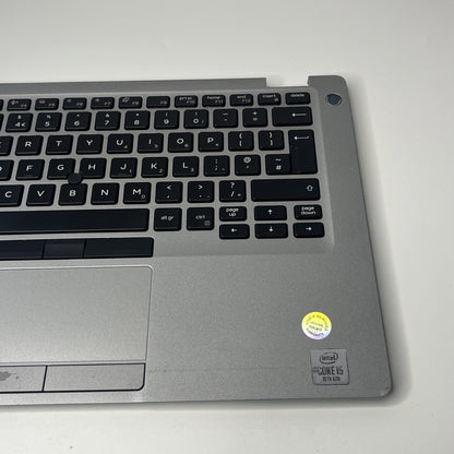 Genuine Silver Dell Latitude 5410 Palmrest With Keyboard And Trackpad ,Touchpad