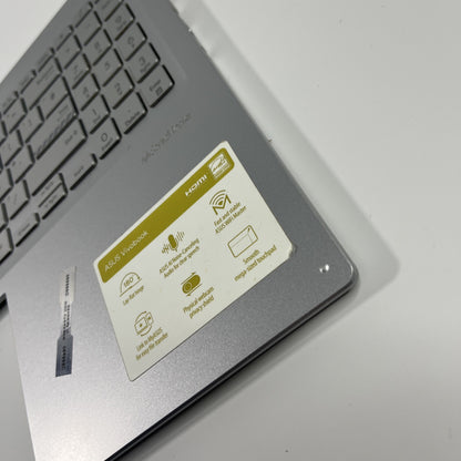 Genuine Silver ASUs vivobook 16 m1603QA palmrest And Keyboard 13N1-FBM0311