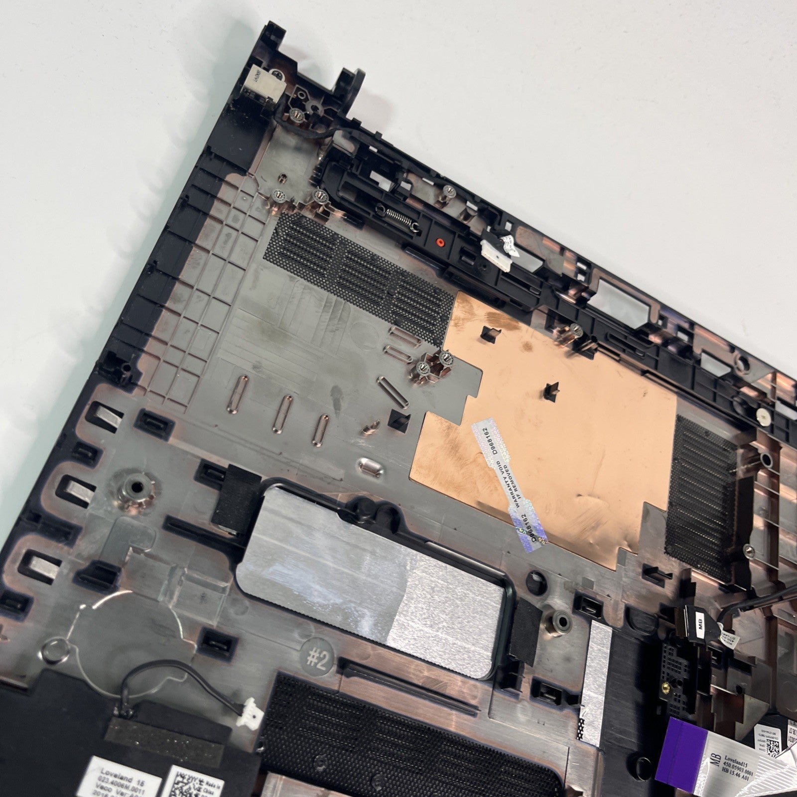 Genuine Dell Latitude 3570 Bottom Base Cover, Usb Board & Speakers CN-0RP3FF
