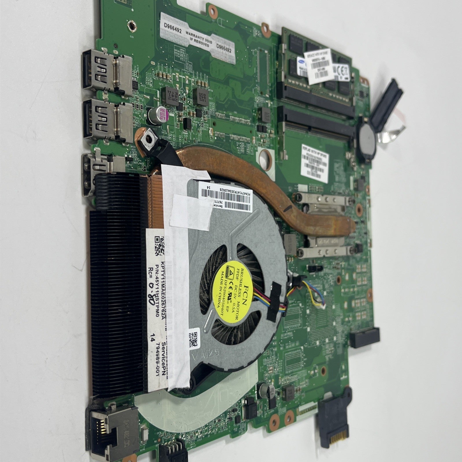 HP Pavilion 15-P189SA Laptop Motherboard 8GB RAM 793076-501 Intel Core i5