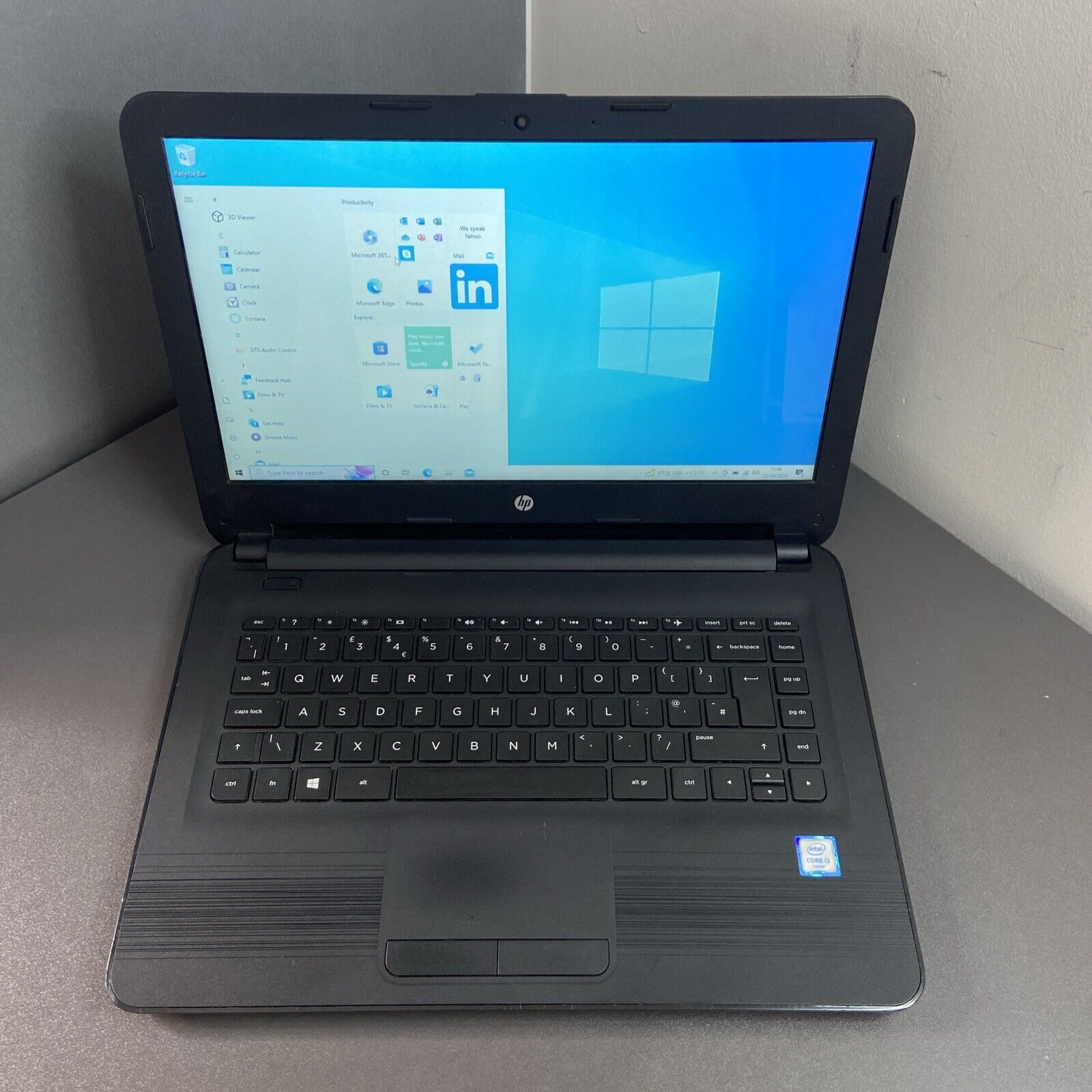 HP 14-am075na Core i3-6006U 8GB 128GB SSD 14 Inch Windows 10 Laptop