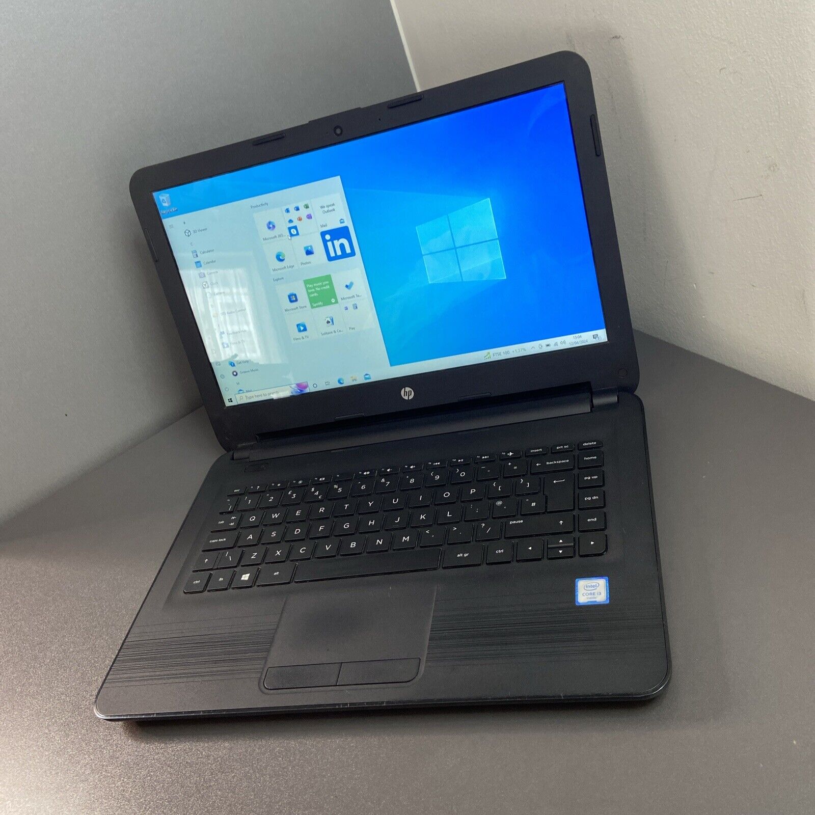 HP 14-am075na Core i3-6006U 8GB 128GB SSD 14 Inch Windows 10 Laptop