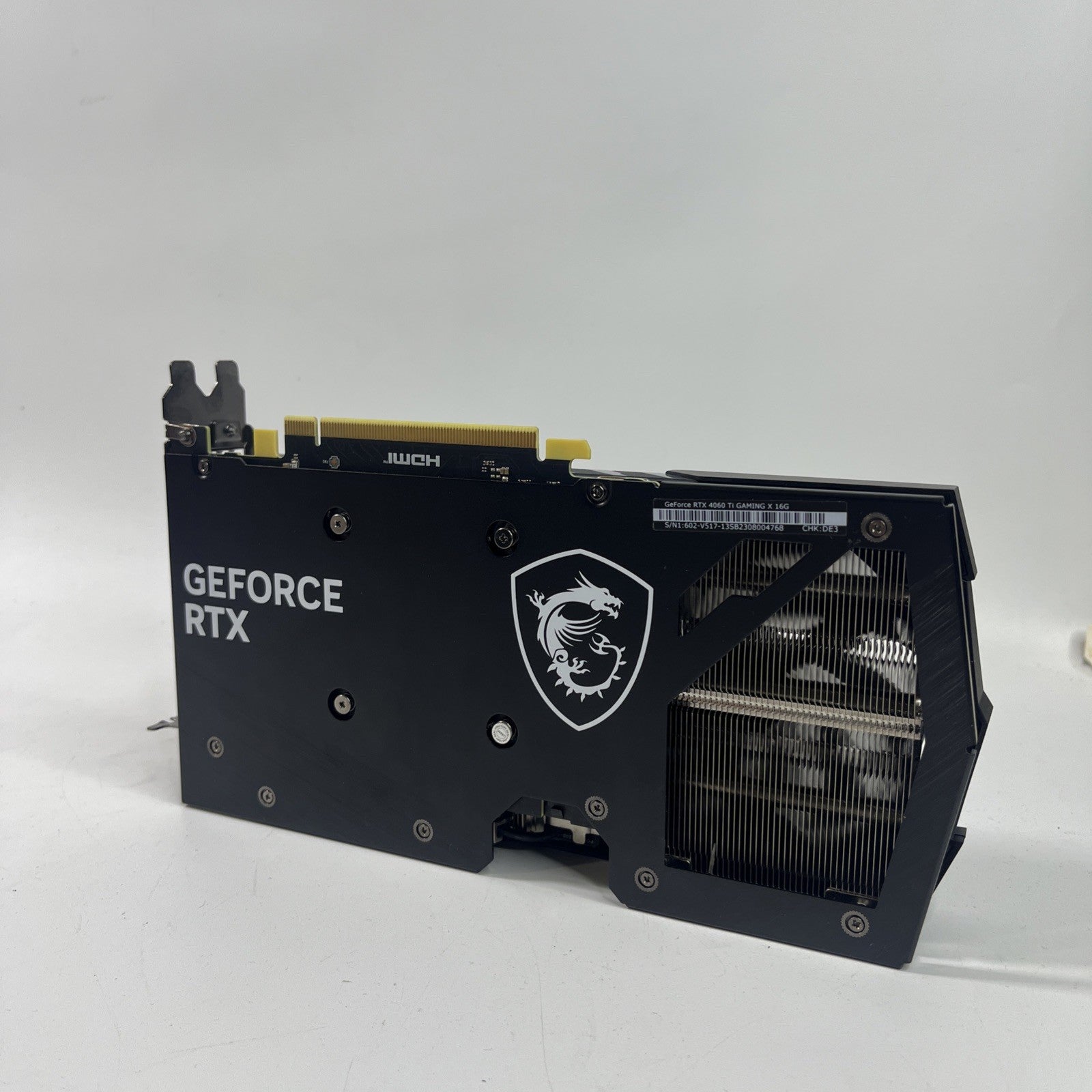 MSI GeForce RTX 4060 Ti GAMING X 16G Computer Graphics Card. Power Up No Display