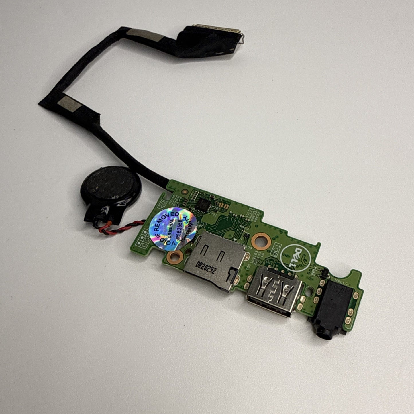 Dell Inspiron 7501 USB Port Board + Connector + Cmos Battey
