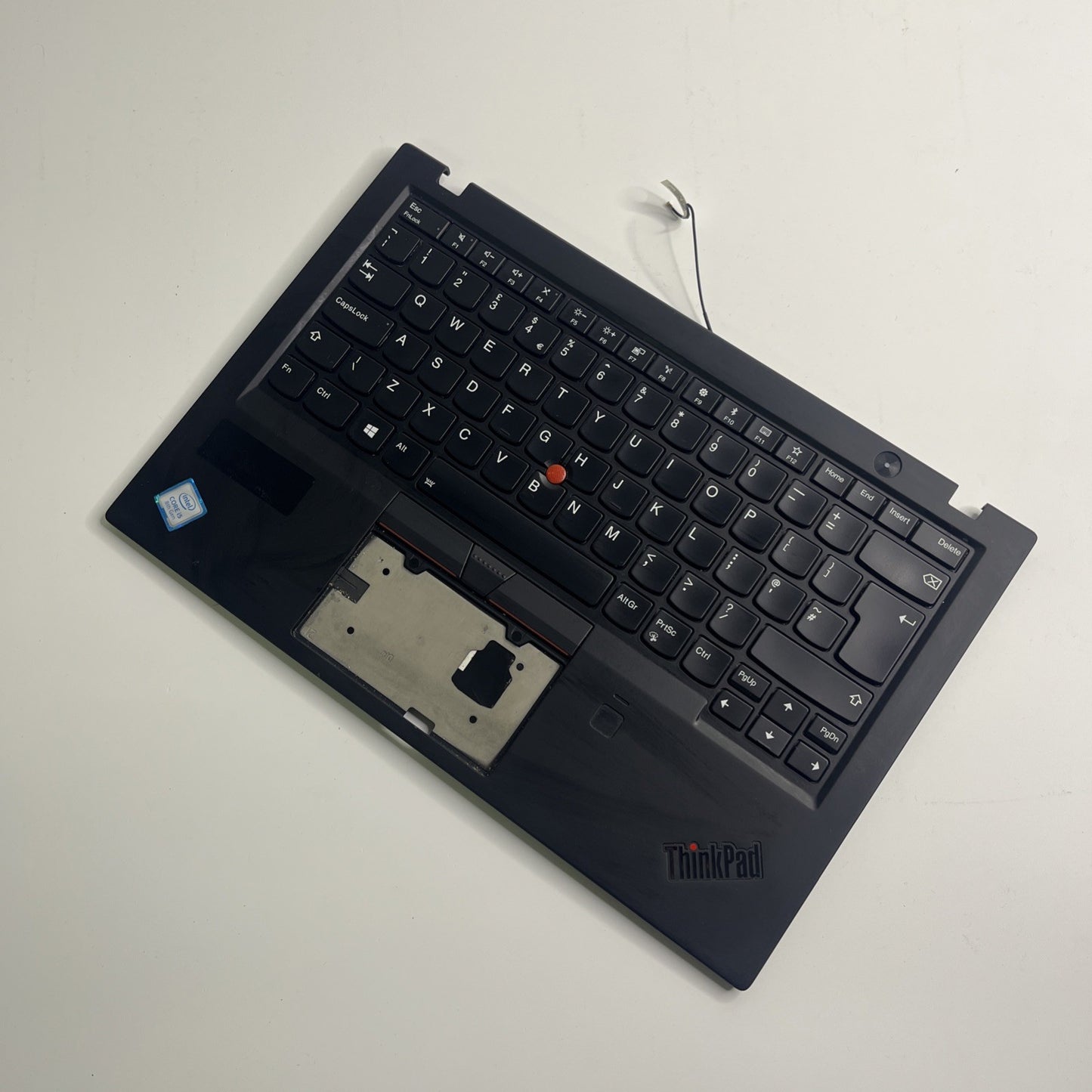 Genuine black Lenovo ThinkPad X1 Carbon 6th Gen Complete UK Palmrest