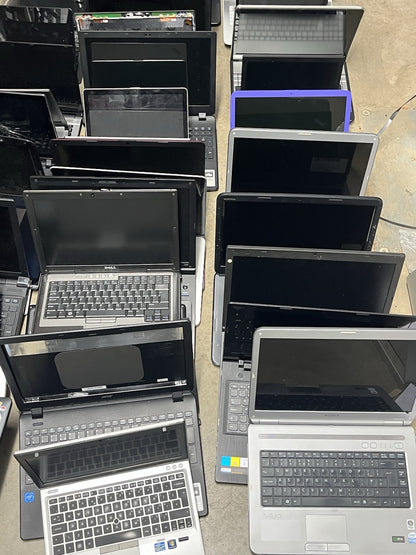 50x Mixed Laptops For Repair/Parts PCs No Ram/hdd Collection Only