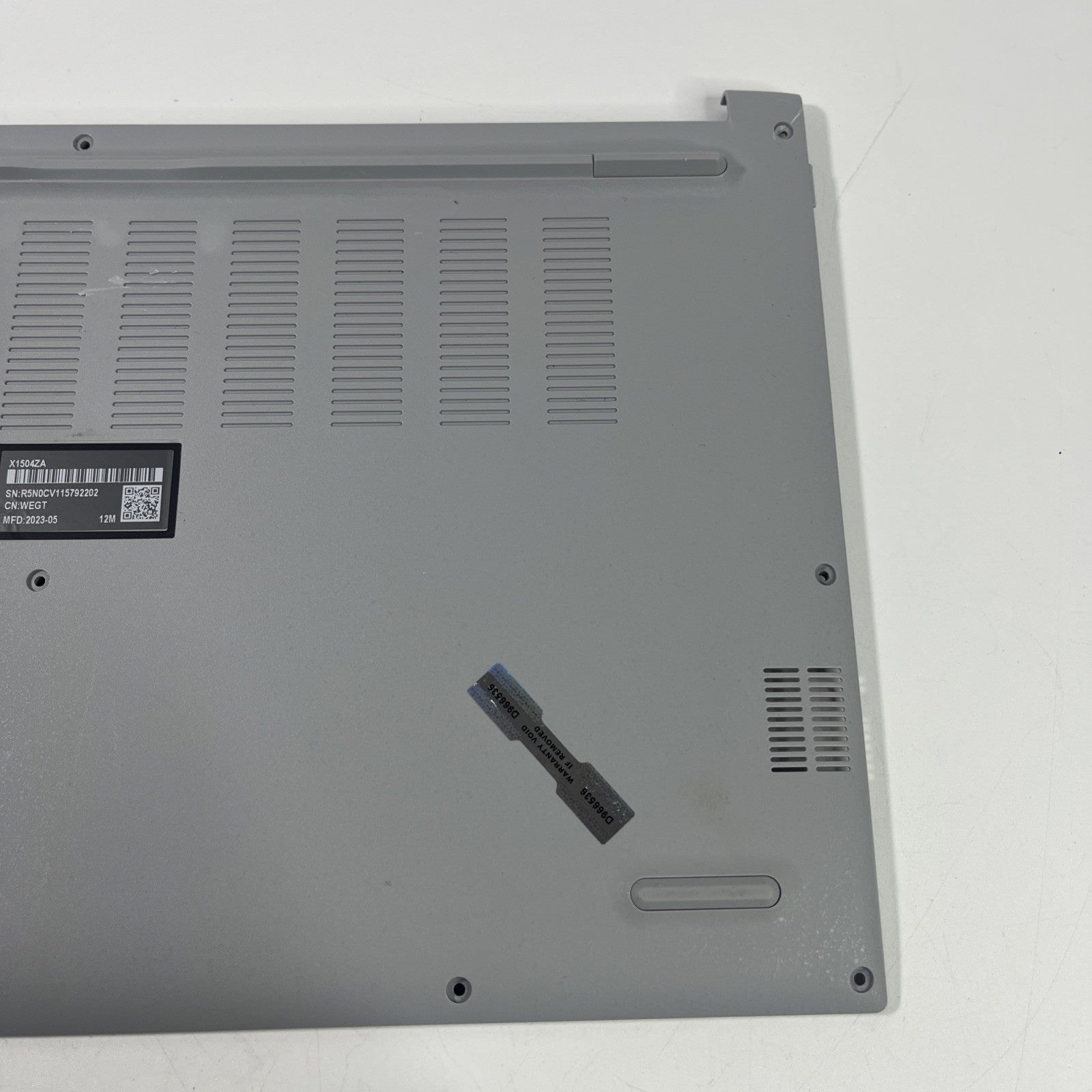 Genuine Silver Asus Vivobook 15 X1505ZA Base Cover Bottom Case 13N1-Gca0901