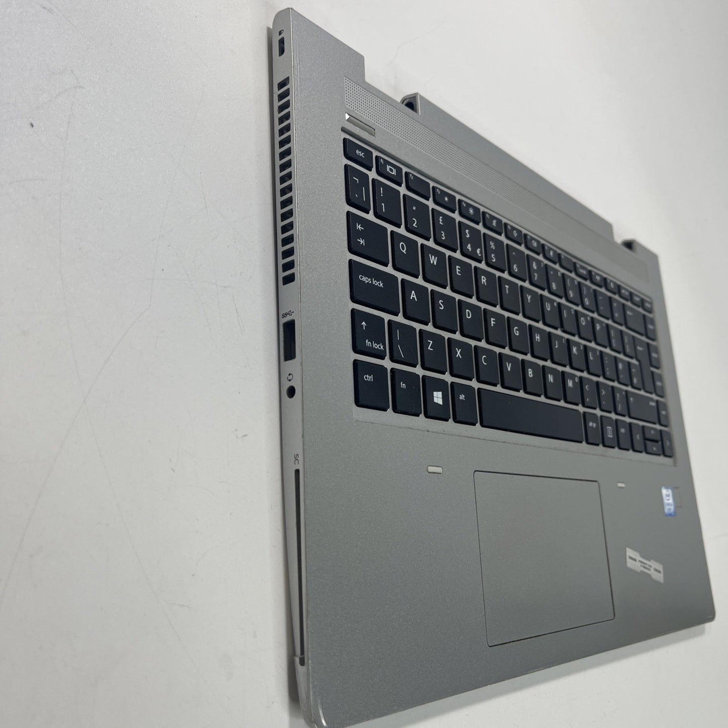 Genuine Silver Hp Probook 640 G5 Palmrest And Touchpad 4BSFN0. Bit Cracked