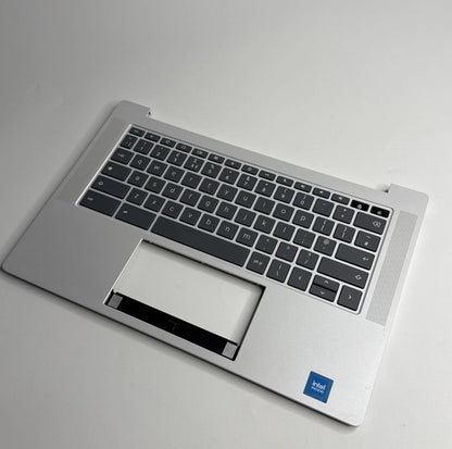 HP Chromebook 14A-NF Palmrest Top Cover UK Keyboard P/N N93341-001 (key Missing)