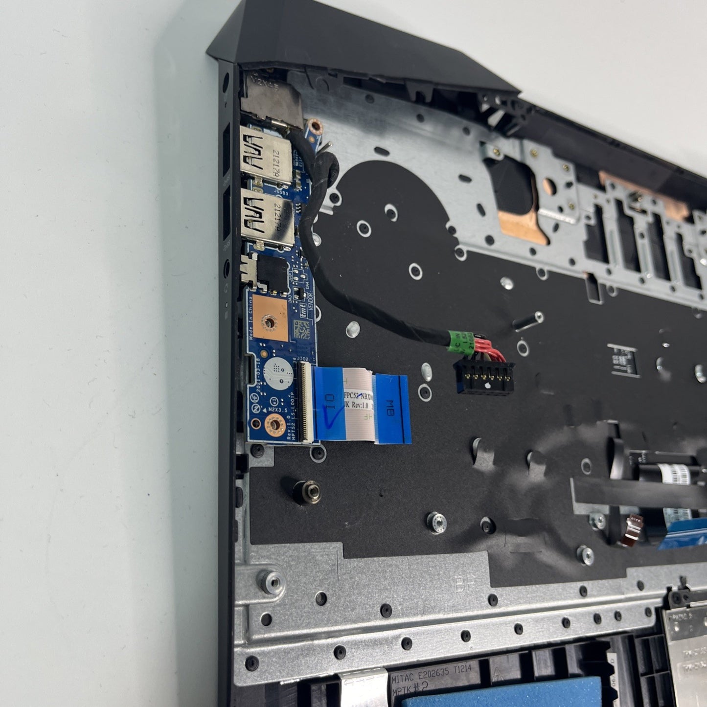 Genuine Black Hp Pavilion 15-dk2029na Palmrest ,keyboard & Usb Board AM2K8000