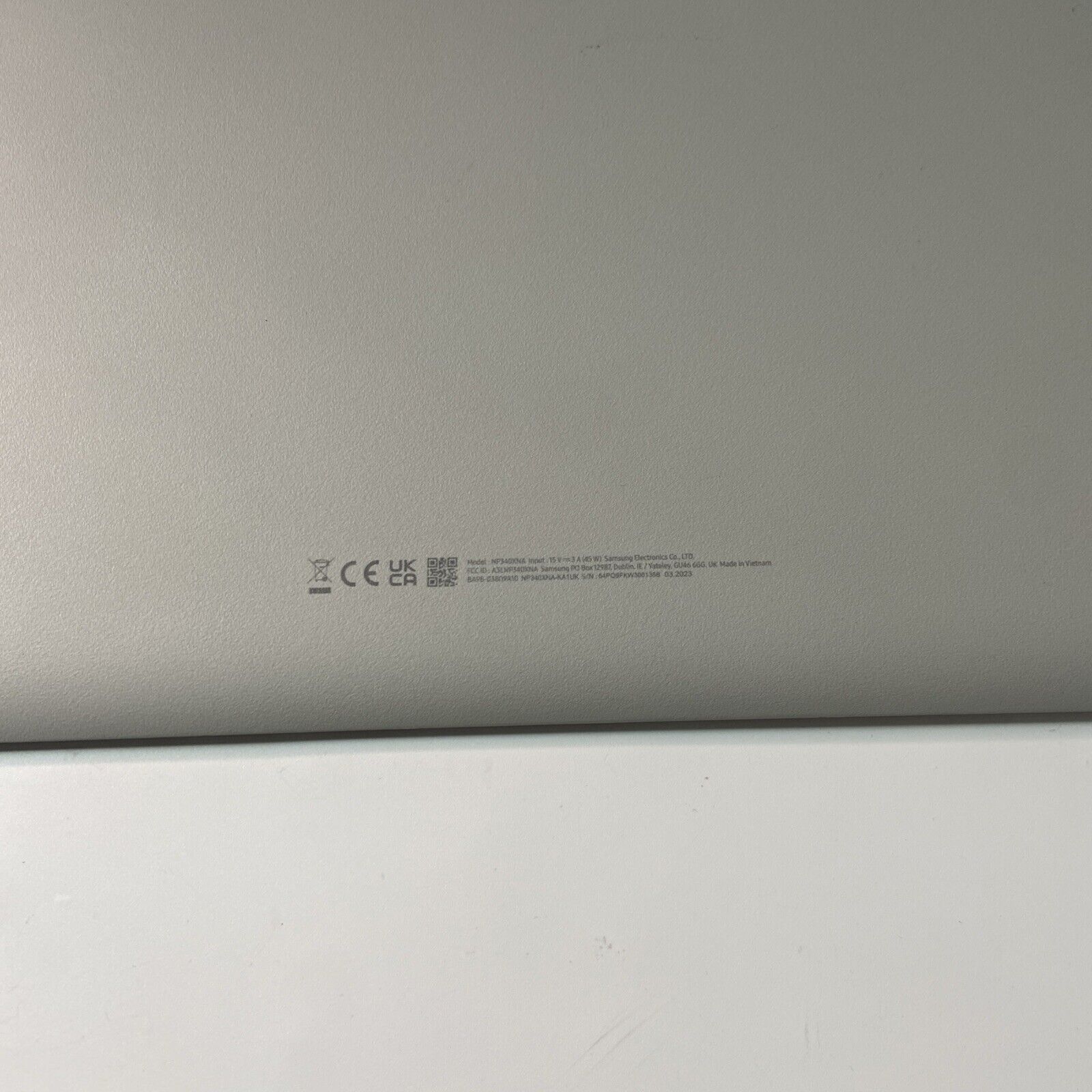 Samsung Galaxy Book 2 Go NP340XNA Base Bottom Cover Rear Case BA98-02965A