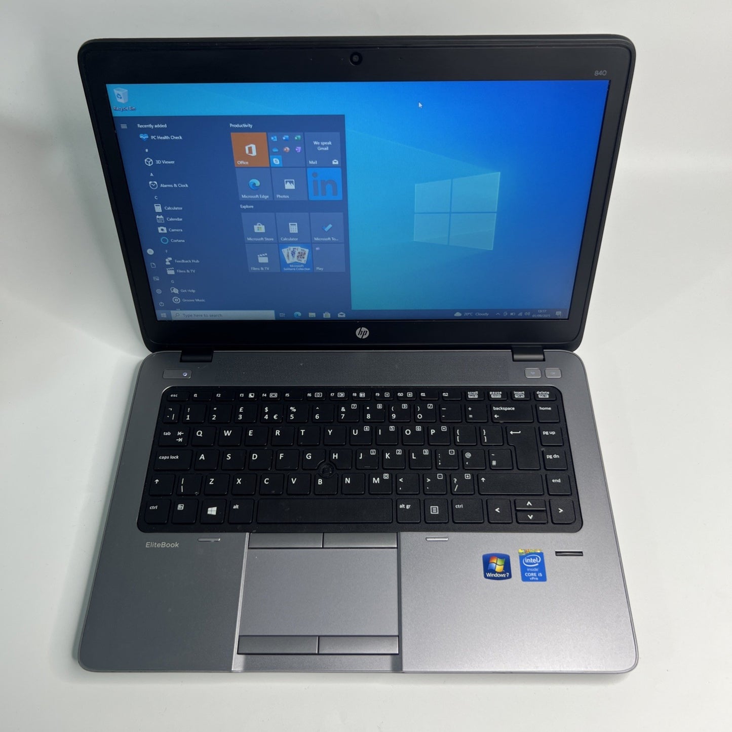 HP EliteBook 840 G1 Intel Core i5-4300U 8GB Ram 128GB SSD Windows 10 Laptop