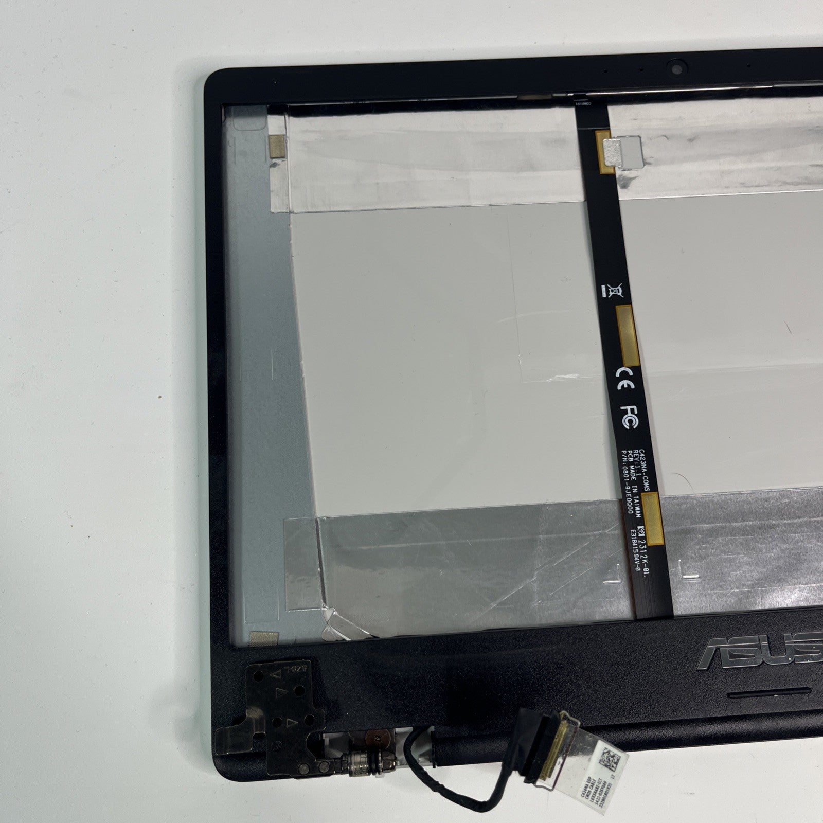 Genuine Sliver asus chromebook c424m complete top lid