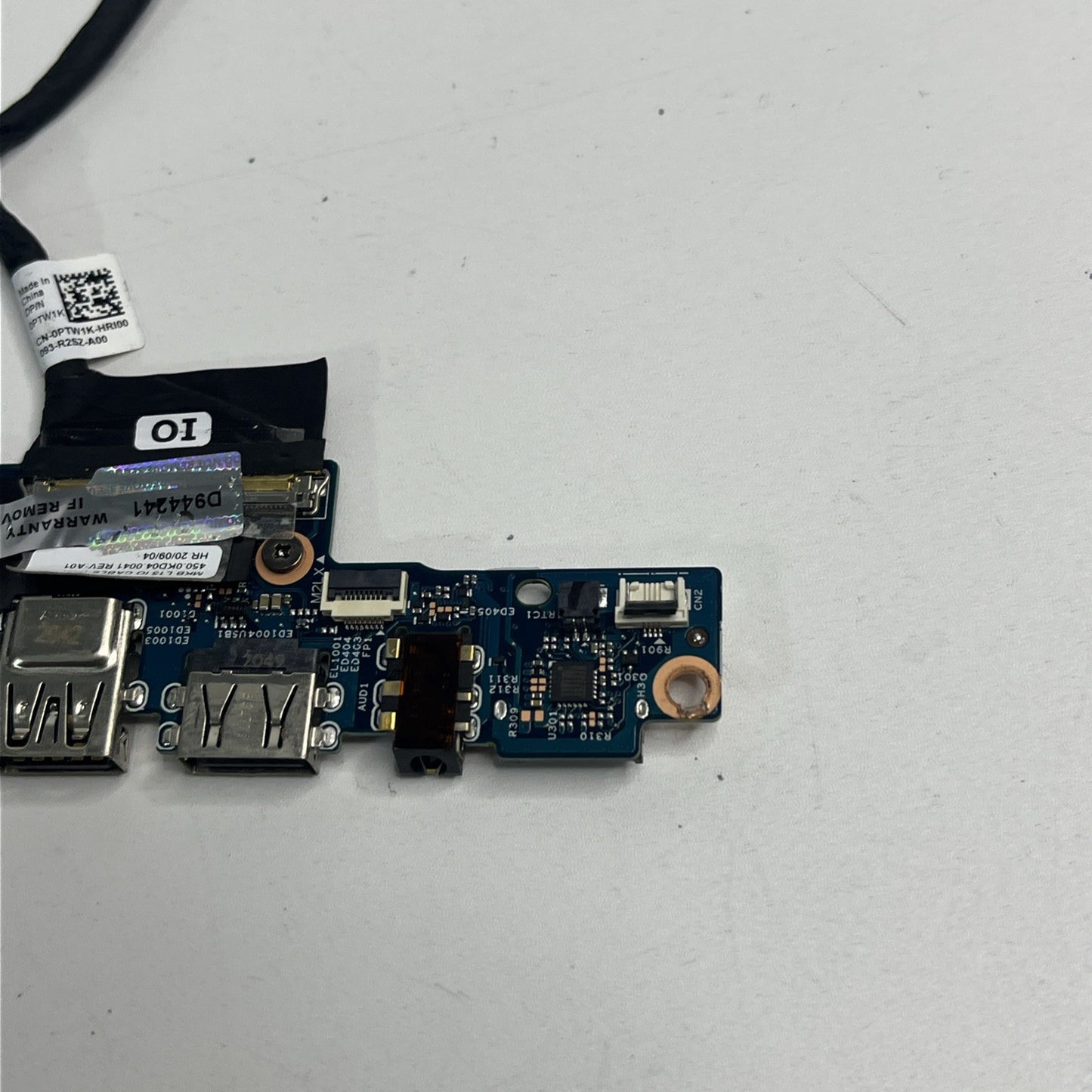 Genuine Dell Latitude 3510 USB Board Audio Card Reader Port & Cables 0Y67KR