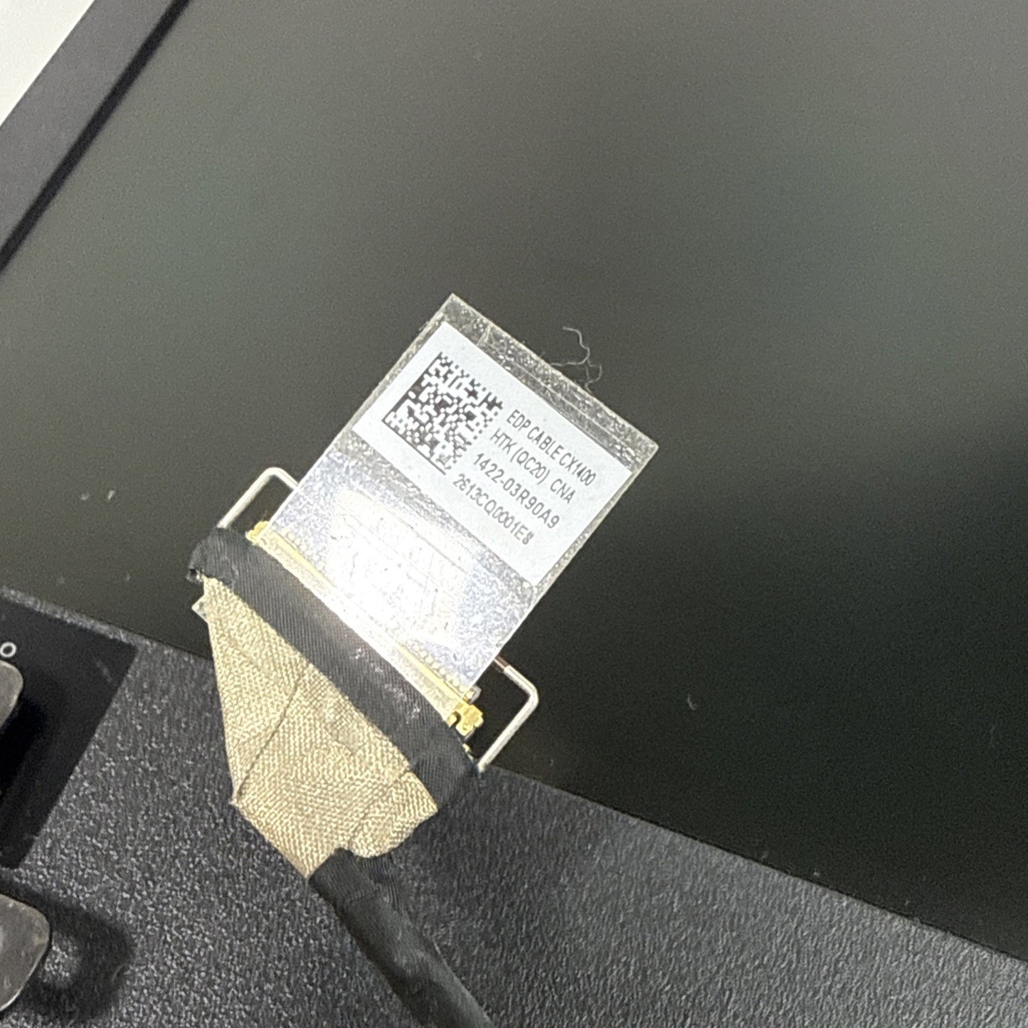 Asus Chromebook CX1400CK LCD Complete Screen Assembly Top Cover Silver (CRACK)