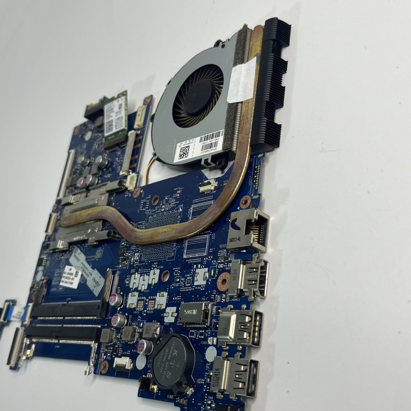 Genuine HP Pavilion 15-AY167SA Motherboard i5 7th Gen +heatsink+fan