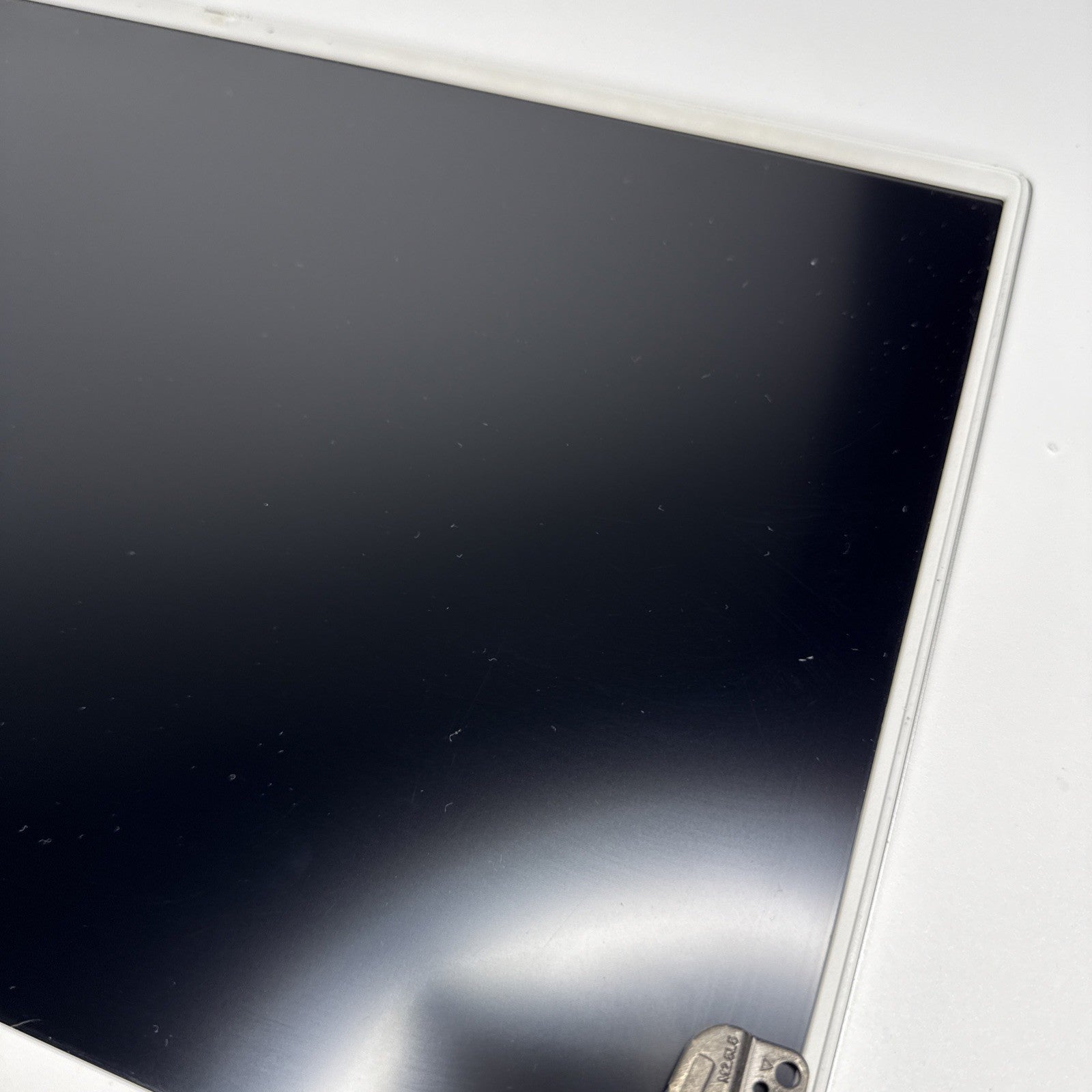 Dell Inspiron 7501 LCD Complete Screen Assembly Top Lid Cover Silver Cables