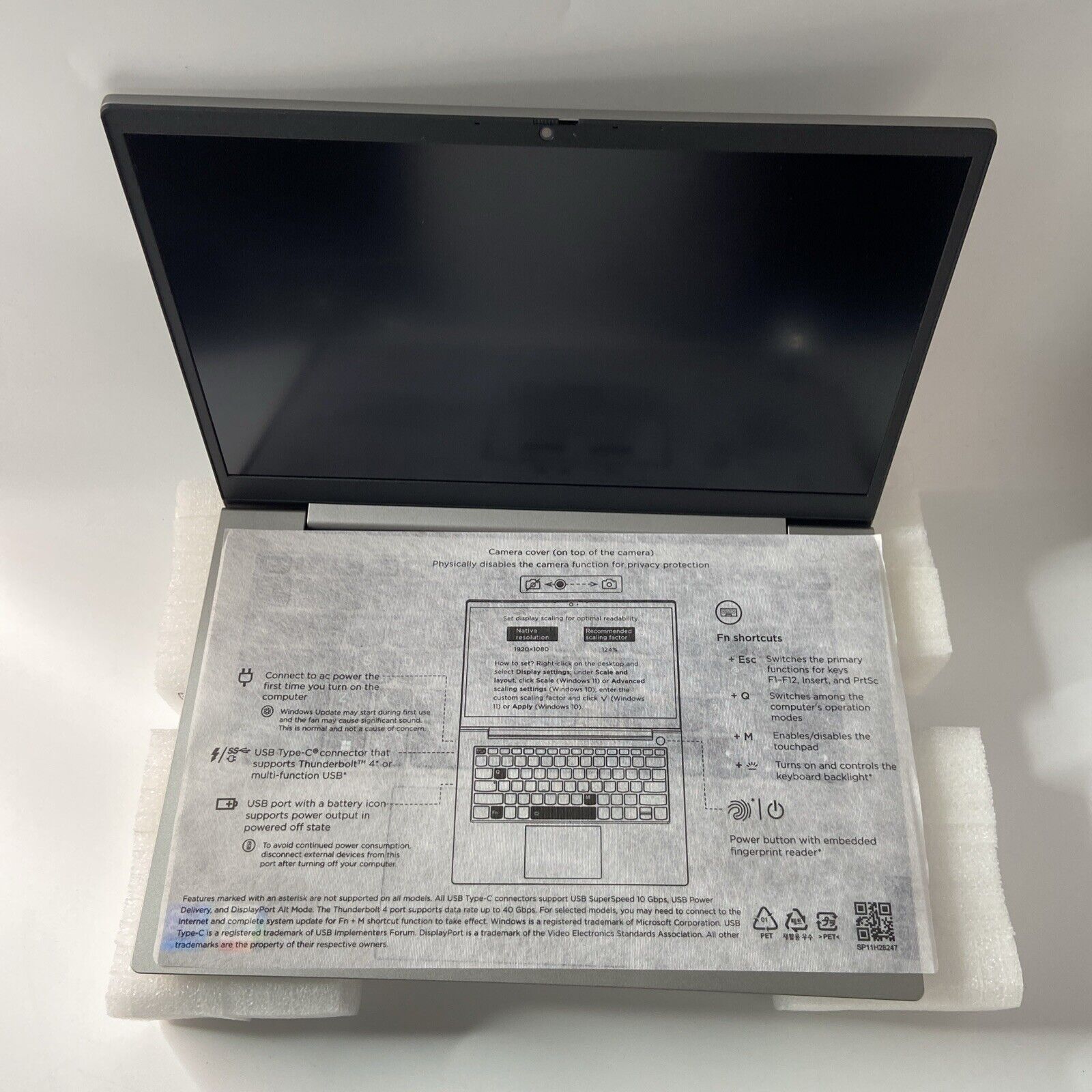 Lenovo ThinkBook 14 G4 IAP 14" 512GB SSD Intel Core i7-1255U 16GB RAM Windows 11