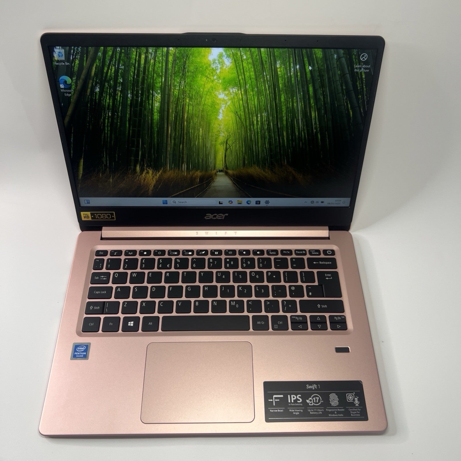 Acer Swift 1 SF114-32 Intel - Pentium N5030 4GB RAM 256GB SSD Windows 11 