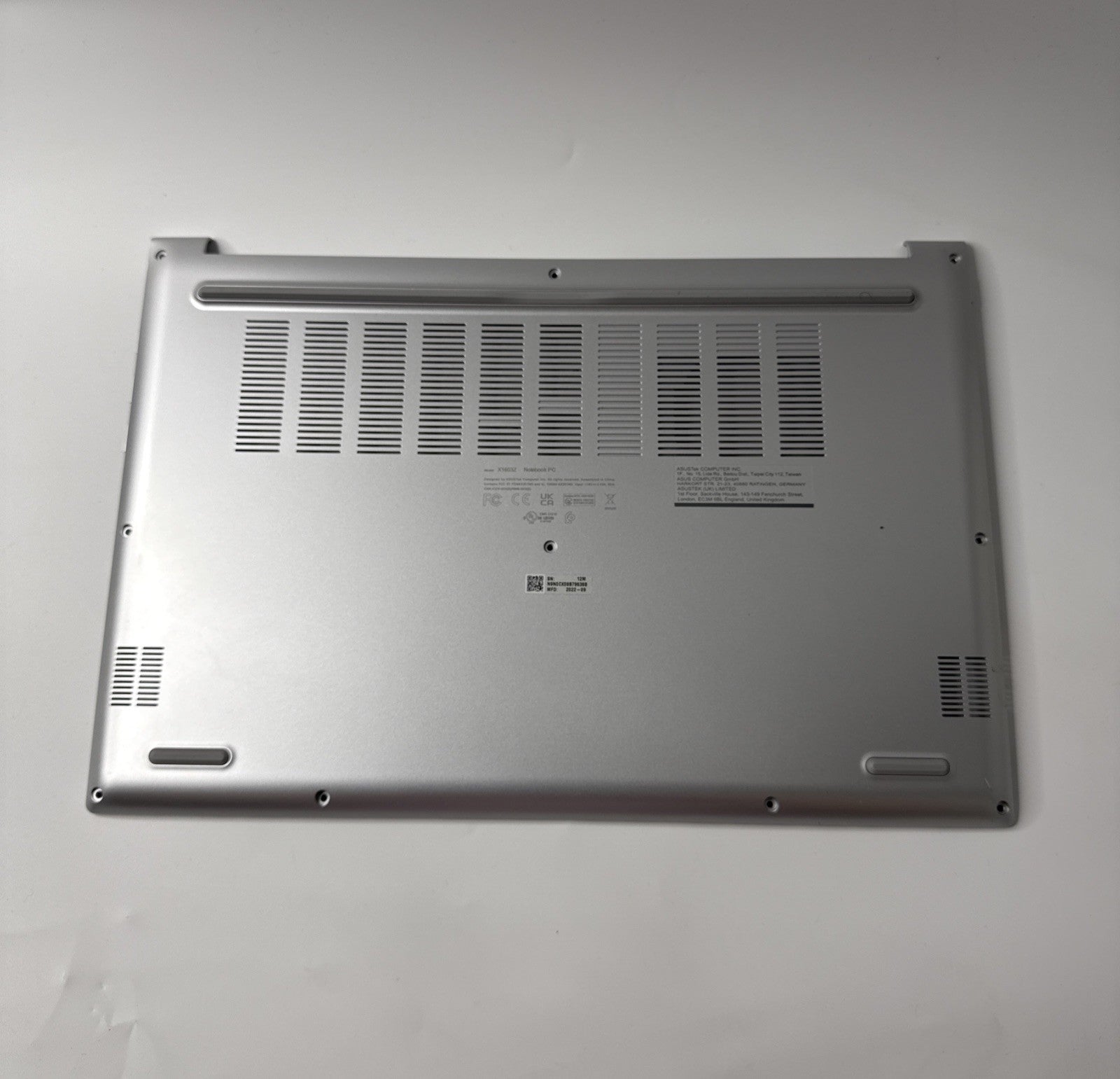 ASUS Vivobook 16X X1603Z bottom base case housing 3PXJIBAJN10