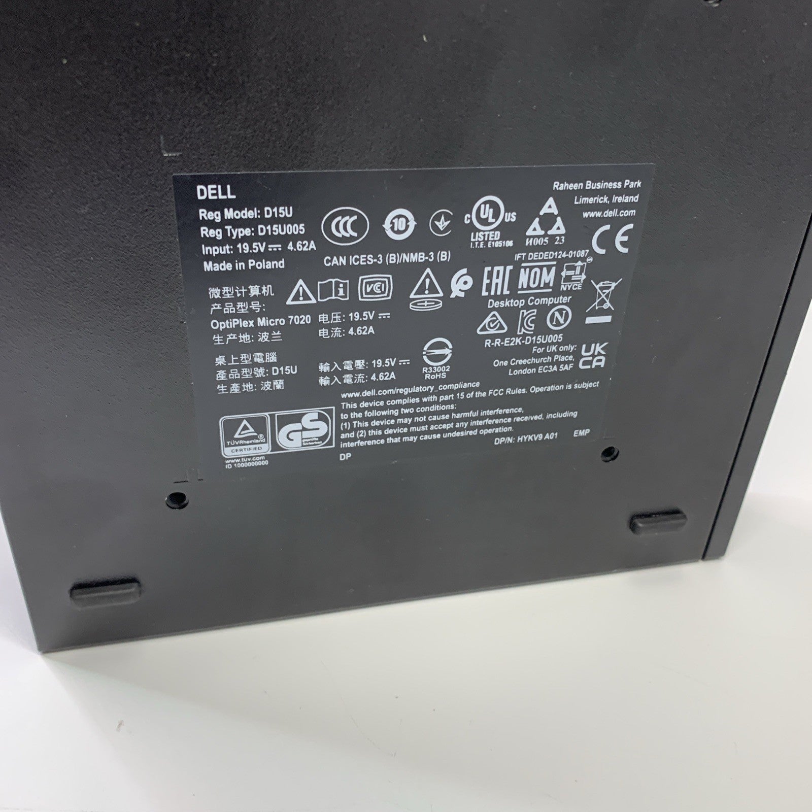 Dell OptiPlex 7020 Micro PC Core i3- 14100T Gen 16GB RAM 512GB SSD Windows 11