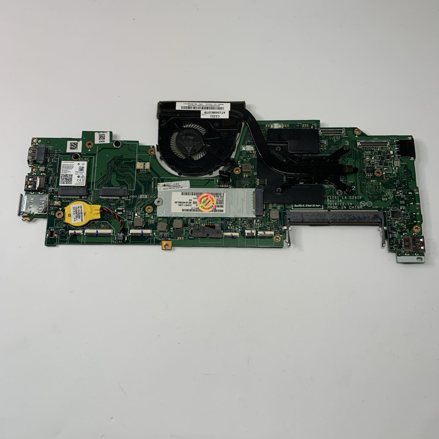 Lenovo ThinkPad Yoga 370 Motherboard CPU Intel Core i5-7200U Motherboard