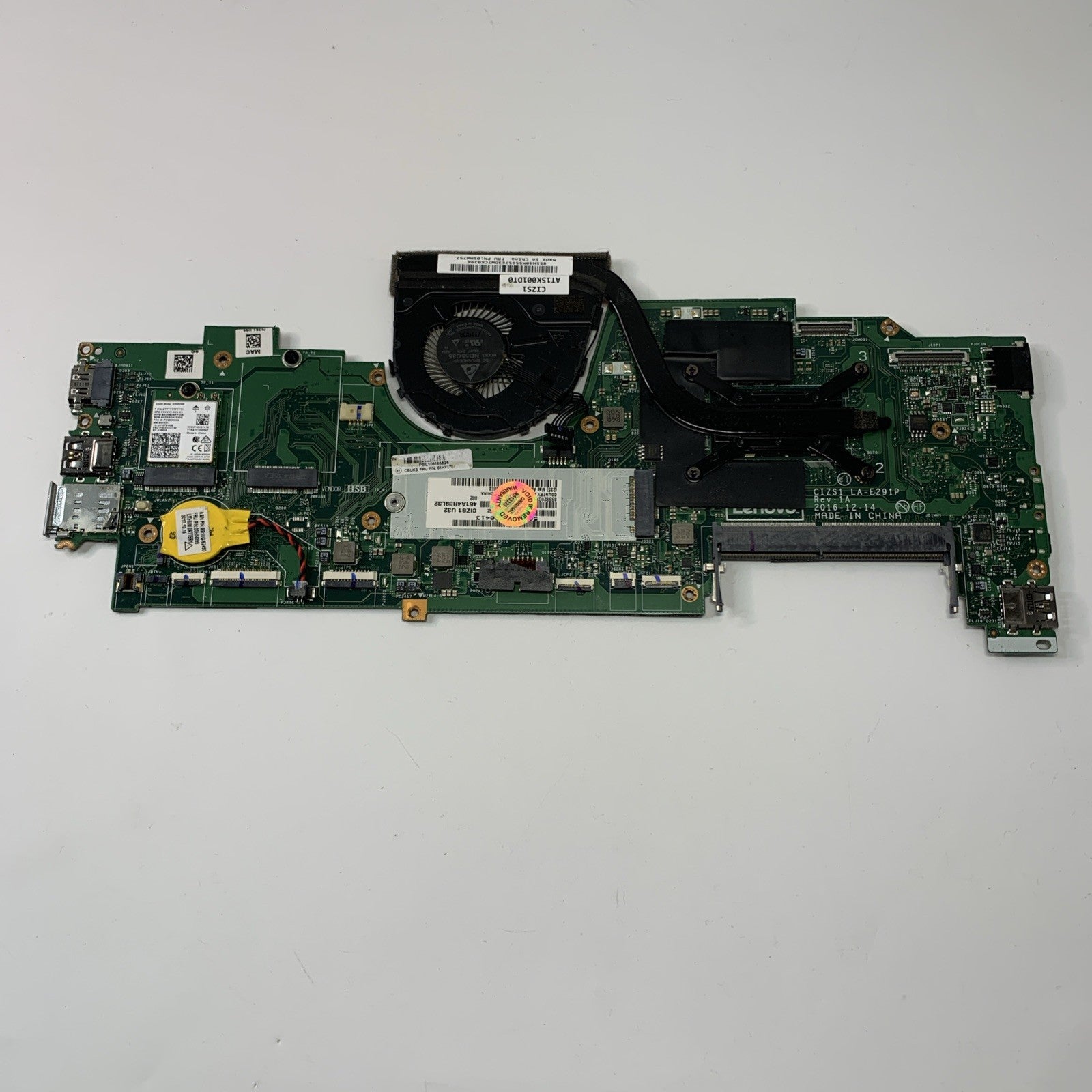 Lenovo ThinkPad Yoga 370 Motherboard CPU Intel Core i5-7200U Motherboard