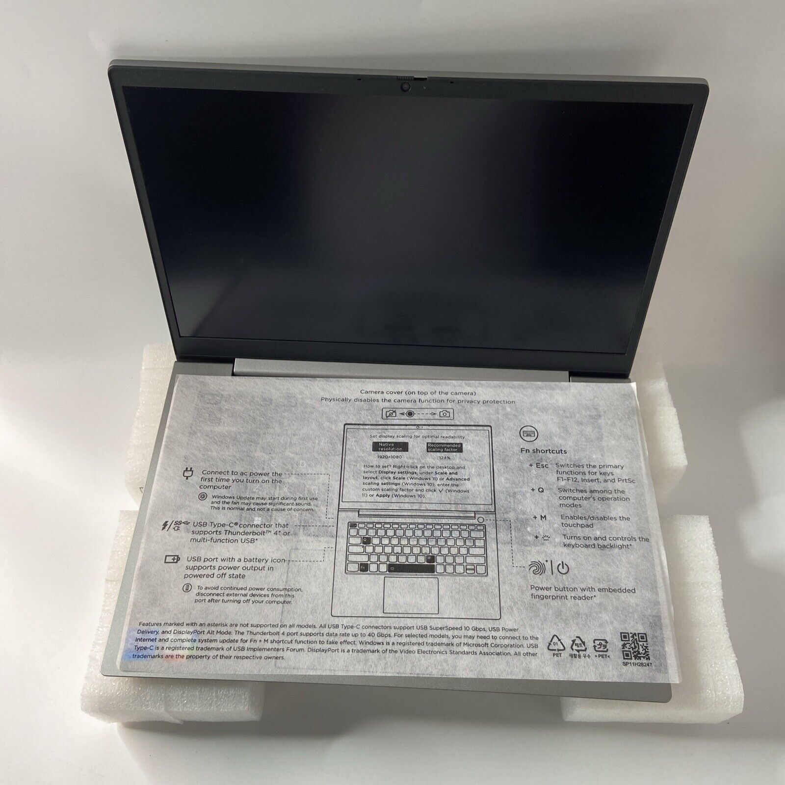 Lenovo ThinkBook 14 G4 IAP 14" 512GB SSD Intel Core i7-1255U 16GB RAM Windows 11