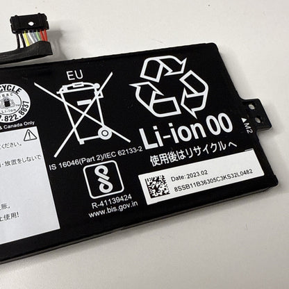 Genuine Battery L20C3PG0 For Lenovo ideapad Chrome 3-15IJL6 5B11B36308