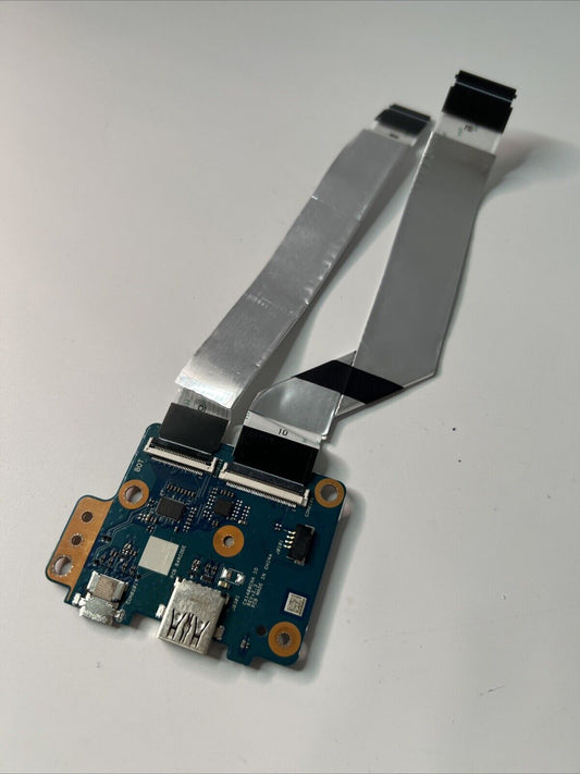 Asus Chromebook CX1500CN Genuine USB Port Board  + Connectors