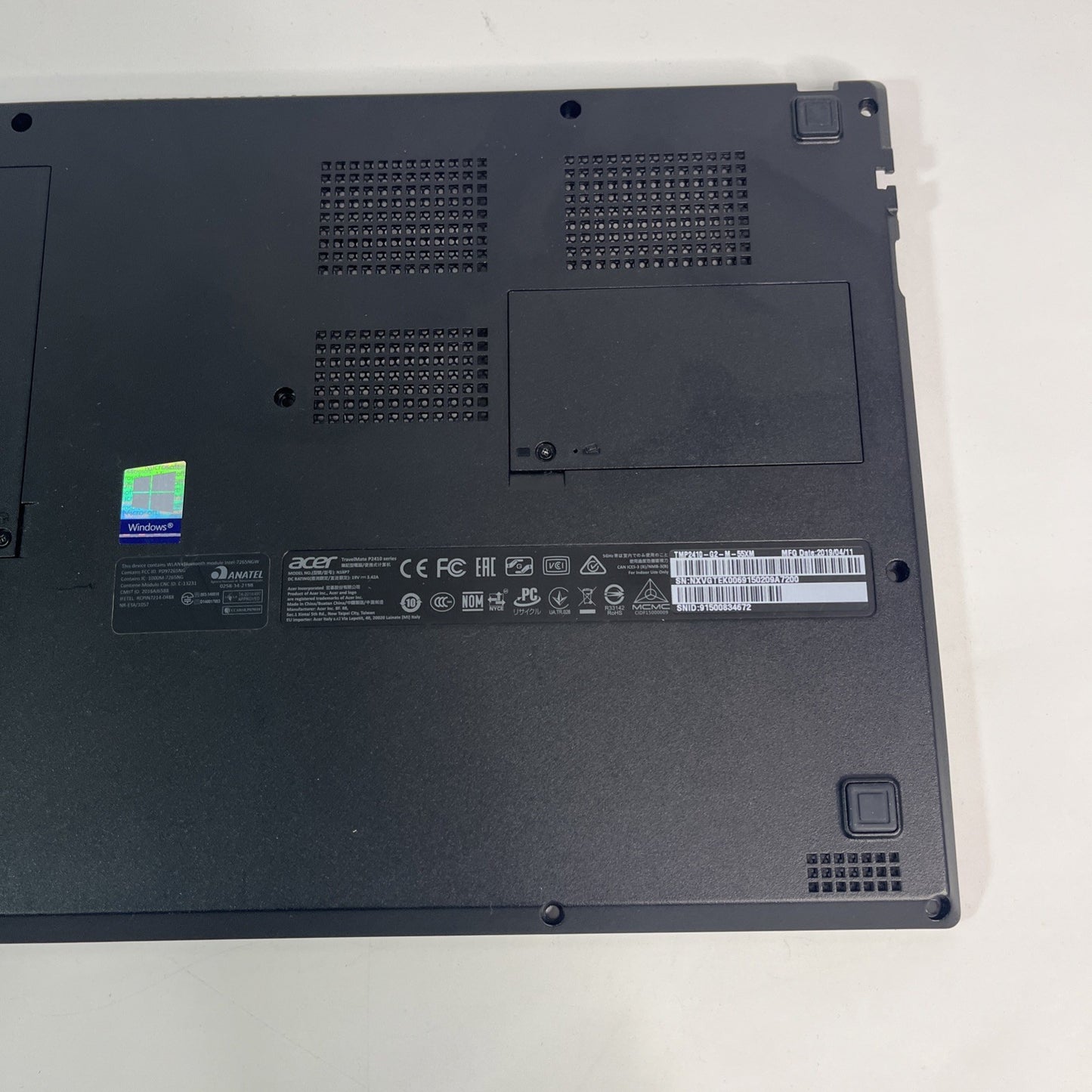 Genuine Black ACER TRAVELMATE  TMP2410-G2 Bottom Base Cover 13N1-0MA05010