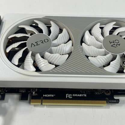 GIGABYTE GeForce RTX 4060 AERO OC 8GB GDDR6 Graphics Card.