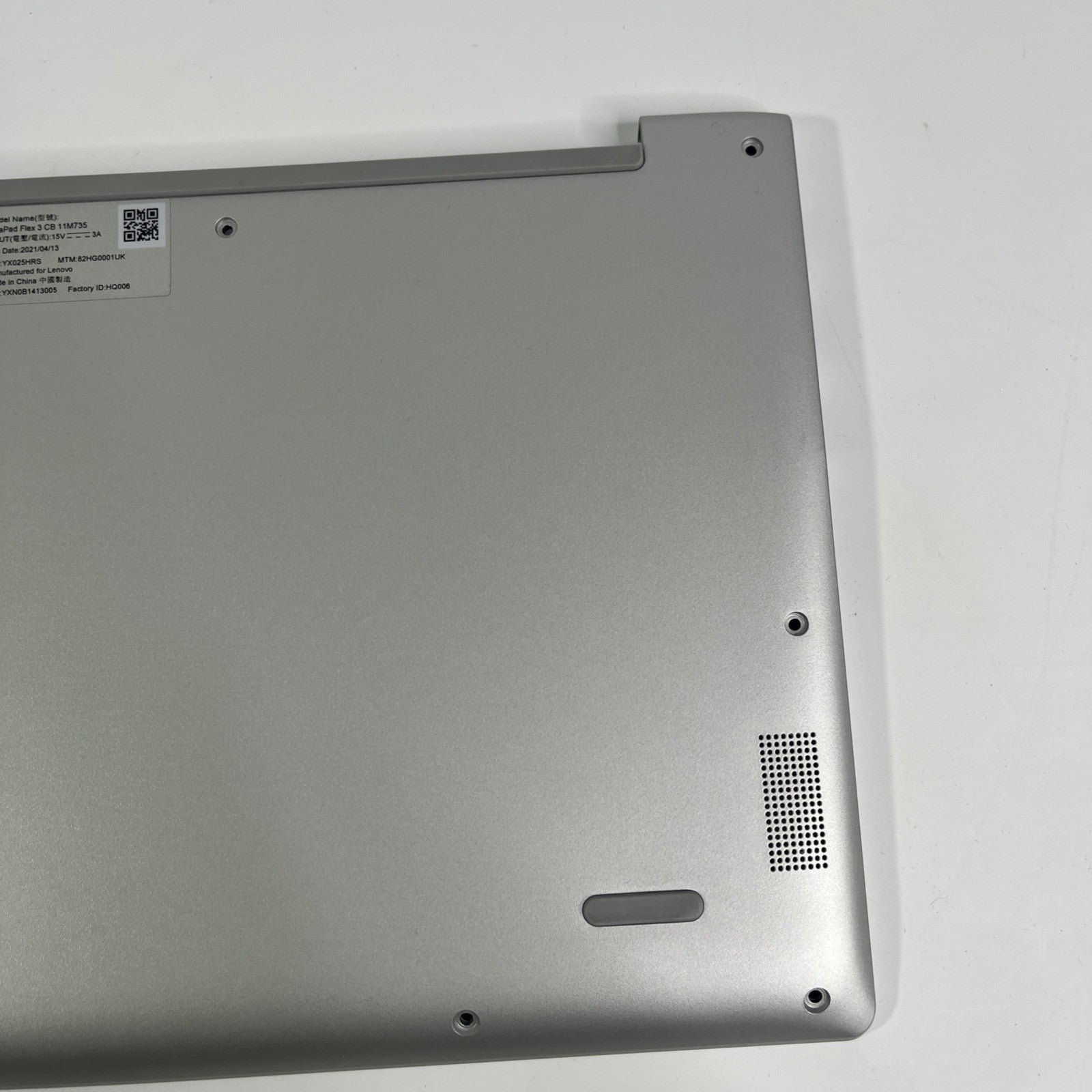 Genuine Silver Lenovo Ideapad Flex 3 CB 11M735  Bottom Base Cover 8S5CB1B