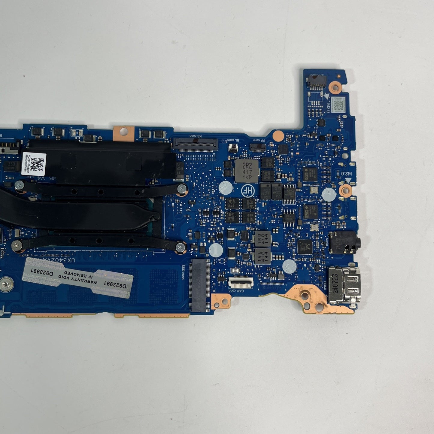 ASUS ZENBOOK 14 FLIP OLED UX3402VA OEM -motherboard I7-13700H & Heatsink.