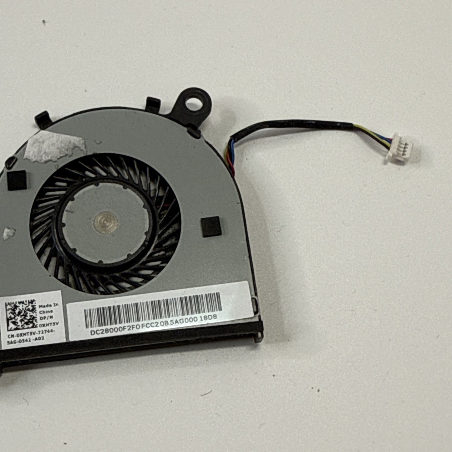 Dell XPS 13 9343 9350 9360  Laptop CPU Cooling Fan DFS150505000T 0XHT5V