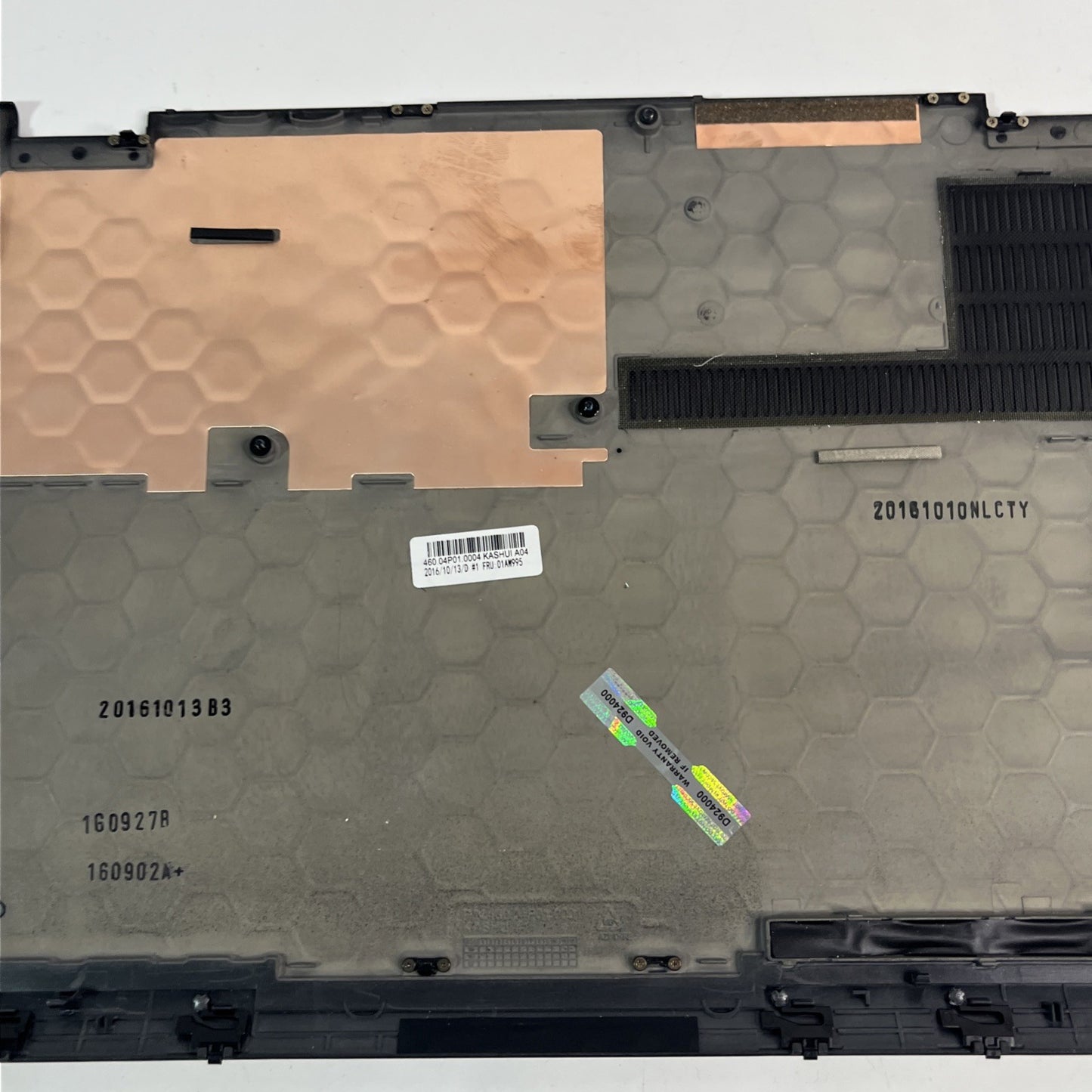Genuine Lenovo ThinkPad X1 Yoga Gen 1 Bottom Base  Chassis Cover 01AW995