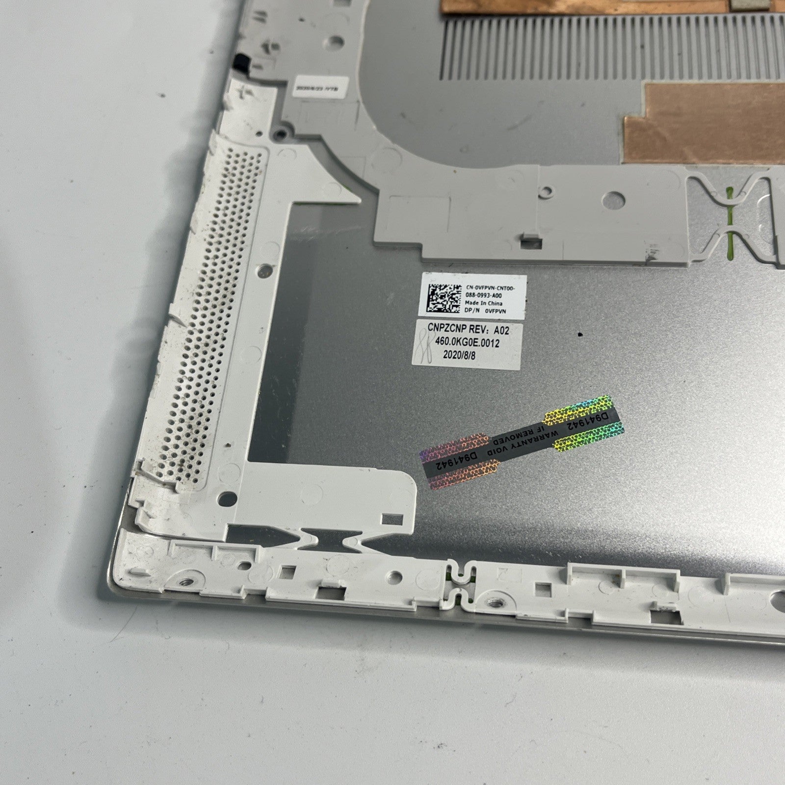 Genuine Sliver Dell Inspiron 7501 Bottom Cover Case Cn-0VFPVN-CNT00