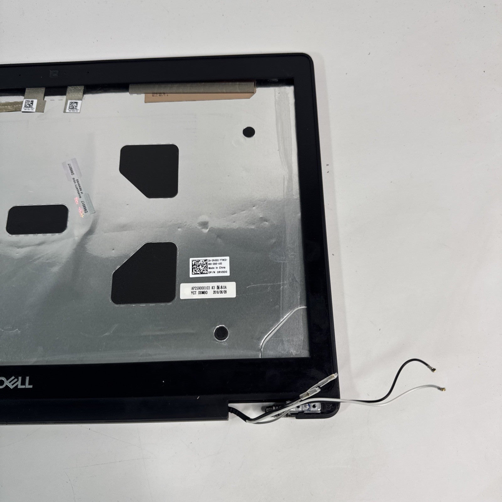 Genuine Black Dell Latitude 5590 Complete Top Lid CN-0RV800-YTW00