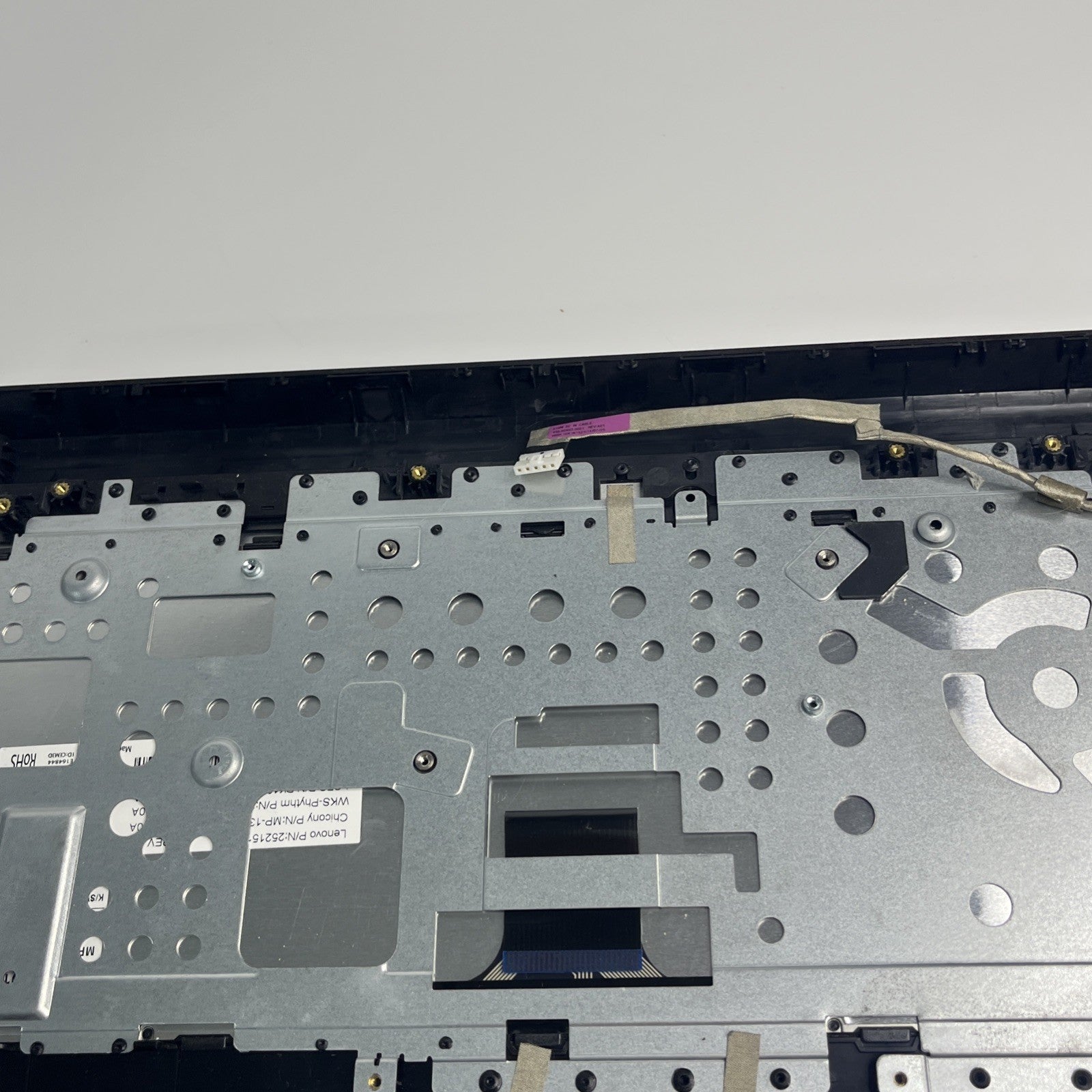 Genuine Lenovo Flex 2-14 Palmrest Touchpad UK Keyboard Assembly Silver +DC Cable