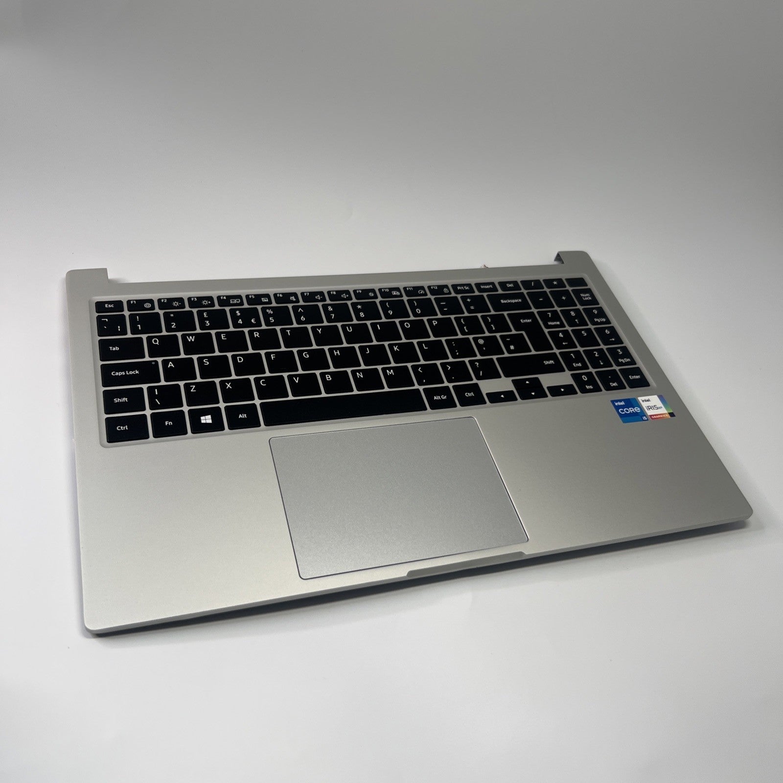 Samsung Galaxy Book NP750XDA Palmrest UK Upper Case Silver