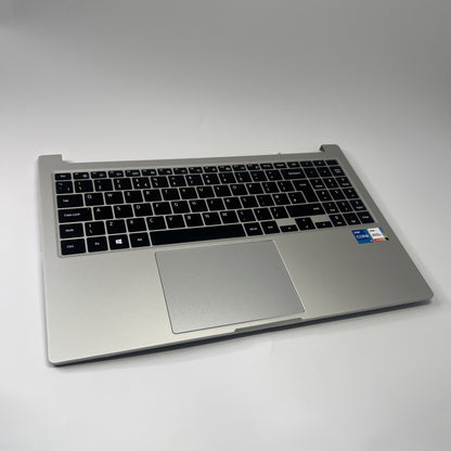 Samsung Galaxy Book NP750XDA Palmrest UK Upper Case Silver