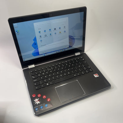 Lenovo Yoga 510-14AST AMD A9-9410 8GB RAM 1TB Touchscreen Laptop Windows 11
