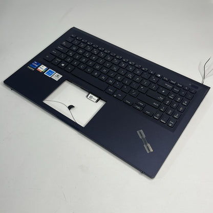 Genuine Blue ASUS Expertbook B1500C palmrest And Keyboard 13N1–DFA0511