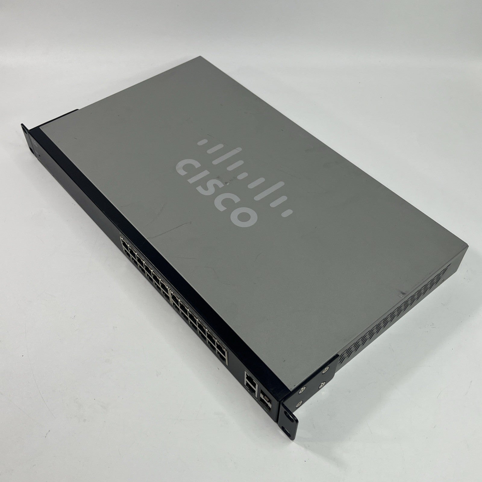 Cisco SG200-26P 26-Port Gigabit PoE Smart Switch - Black, FEW MINOR.