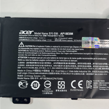 Genuine Acer NITRO 5 AN515-57AN517-51 AN517-52 Battery AP18E8M