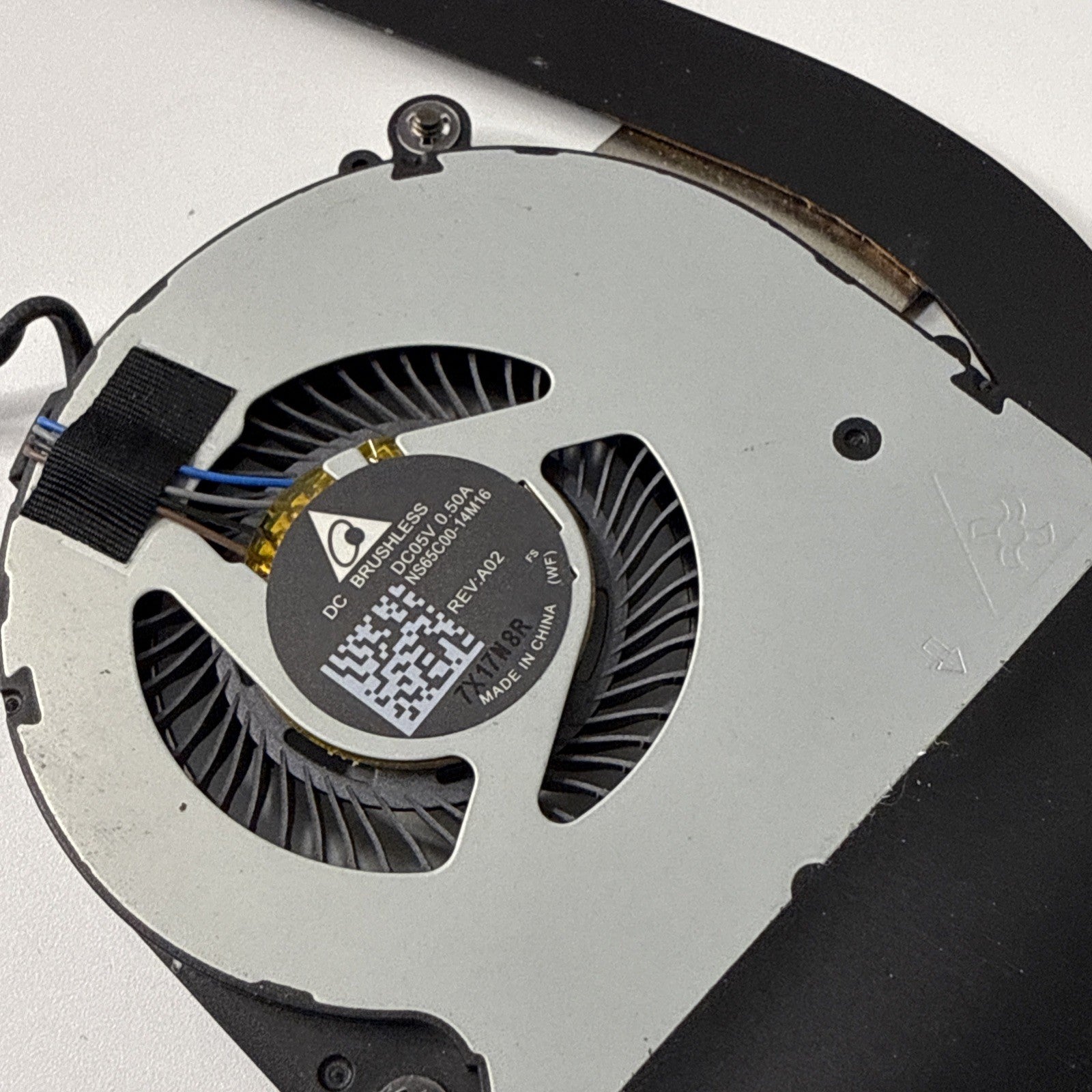 HP Elitebook 840 G3 CPU Fan and Cooling Heatsink 6043B0178501