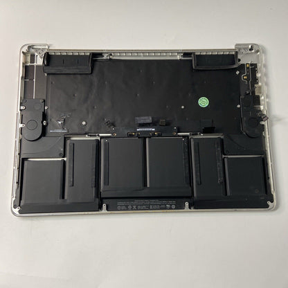 MacBook Pro 15" A1398 2014 Palmrest Top Case Cover UK Keyboard Silver + Battery